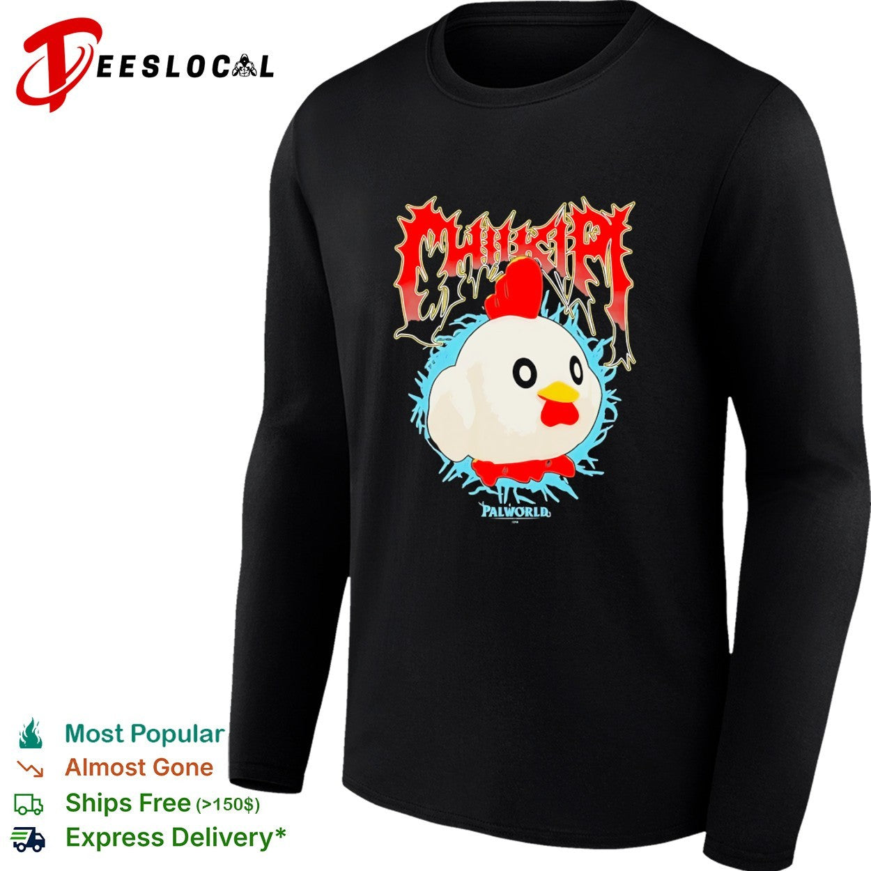 Chikpi Palworld Style Gaming Monster shirt