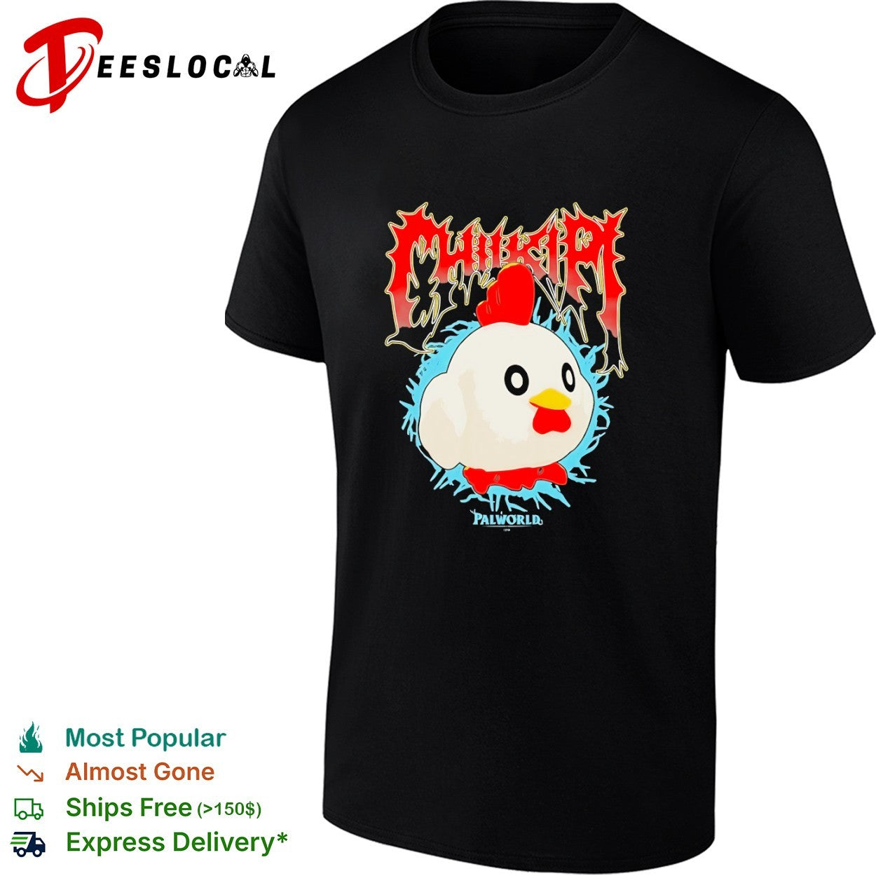 Chikpi Palworld Style Gaming Monster shirt