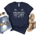 Childless Cat Lady T-shirt Cat Ladies vote for Kamala Harris 2024 Election Shirts, 2024 Vote Blue Hoodie, Sweatshirt