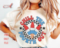 Chill The Fourth Out T Shirt Funny 4th Of July T Shirt Retro 4th Of July T Shirt Fourth Of July T Shirt American Popsicle...