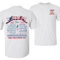 Chill the Fourth Out Joe Dirt T-Shirt, MERICA Tour Independence Day Tee, Funny Patriotic 4th of July Shirt, Fireworks &...