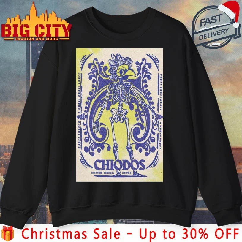 Chiodos Nov 6 2025 Grand Rapids MI Poster shirt