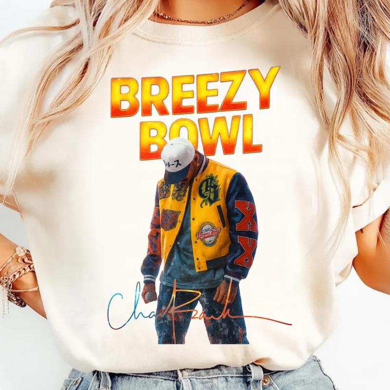Chris Breezy Bowl XX Tour 2025 T-Shirt Retro Casual Streetwear Style Summer Gifts Hoodie, Sweatshirt | RetroVerseTees.com