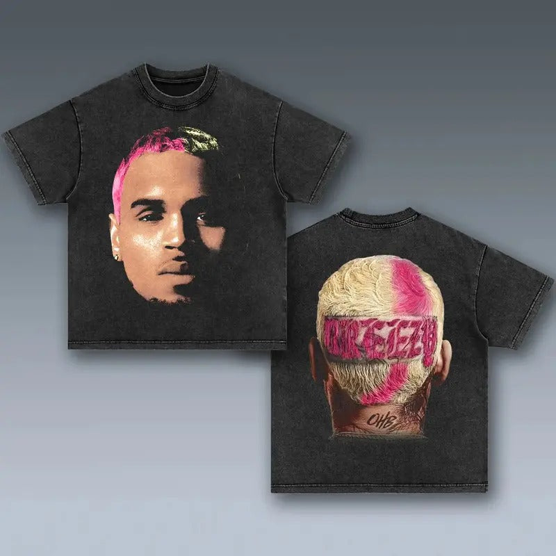 Chris Brown Breezy Short Sleeve Tee Shortsleeve Crewneck Casual Summer Tshirt Streetwear Comfort Lady Women Underwear...