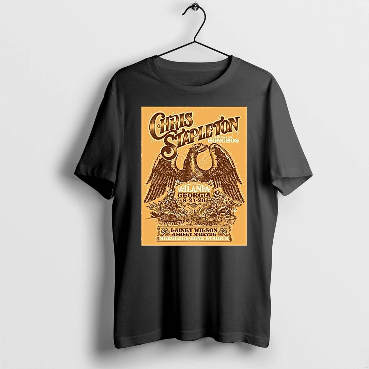Chris Stapleton Featuring The Honghos Atlanta Georgia August 21 2026 Tshirts Sweater