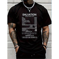 [Christian Graphic Tee] Christian Graphic T-shirt - Redemption Jesus Pays All Receipts Romans Bible Scriptures Short...