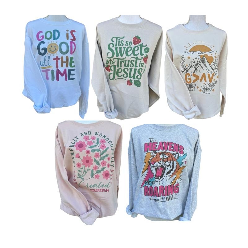 Christian Sweatshirts - Christian Clothing for Women T-Shirts, Hoodie | RetroVerseTees.com