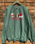 Christmas & Football Season Sweatshirt T-Shirts, Hoodie | RetroVerseTees.com