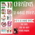Christmas #1 Gang Sheet, 22 x 60 T-Shirts, Hoodie, Sweatshirt | RetroVerseTees.com
