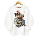 Christmas Busch Light Tr4mp Hunting Ducks Sweatshirt, Xmas Tr4mp Santa Claus Sweatshirt Classic Cotton T-Shirts, Hoodie