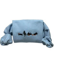 Christmas Cats Embroidered Sweatshirt | Cozy- Comfort Holiday Cat Lovers Gift T-Shirts, Hoodie | RetroVerseTees.com