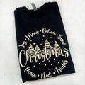 Christmas Circle Sweatshirt T-Shirts, Hoodie | RetroVerseTees.com