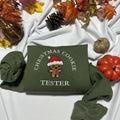 Christmas Cookie Baker Gingerbread Embroidered sweatshirt; Holiday crewneck T-Shirts, Hoodie | RetroVerseTees.com