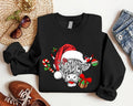 Christmas Cow Sweatshirt, Cow Lover Winter Holiday Gift Sweater, Farm Animal Lover Christmas, Farmer Gift Hoodie, Heifers...