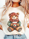 Christmas Cuddle Bear Sweatshirt, Christmas Shirt, Merry Christmas Sweatshirt, Cuddle Bear Shirt, For Men, For Women Hoodie