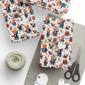 Christmas Election Humor Wrapping Papers, Funny Trump Holiday Gift Wrap, USA Election Theme, Red White Blue Xmas Gift...