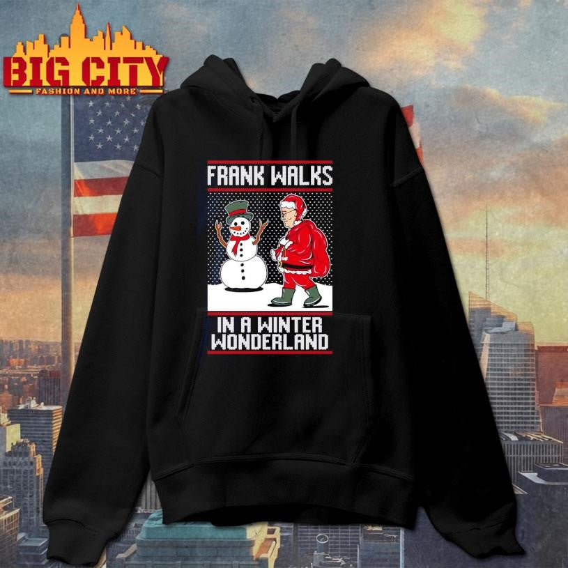 Christmas Frank Walks Wonderland Ugy 2025 Shirt