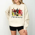 Christmas Friends Sweatshirt, Christmas Movies Shirt, Christmas Movie Watching Sweatshirt, Retro Christmas Sweater,...