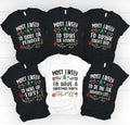 Christmas Funny Most Likely Shirt, Family Matching Christmas T-Shirt, Unisex Christmas Gathering Tee, Christmas Group...