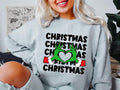 Christmas Heart Hands Sweatshirt, Matching Family Christmas Sweater, Funny X-mas Party Gift Hoodie, Holiday Vibes Winter...