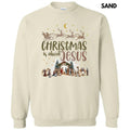 Christmas Is About Jesus Sweatshirt 'NLB' T-Shirts, Hoodie | RetroVerseTees.com