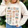 'Christmas Matchboxes' Crewneck Sweatshirt T-Shirts, Hoodie | RetroVerseTees.com