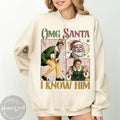 Christmas Movie Buddy The Elf Christmas Sweatshirt, Buddy The Elf Shirt, Funny Christmas  Cotton Crewneck Hoodie