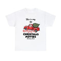 Christmas Movie Time T-Shirt Holiday Viewing Graphic Tee Hoodie, Sweatshirt | RetroVerseTees.com