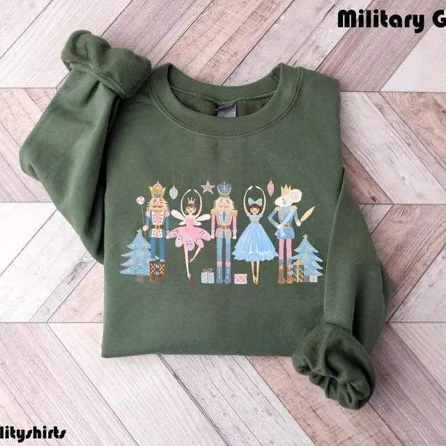 Christmas Nut Cracker Sweater, Nut Cracking Christmas Story Sweatshirt T-Shirts, Hoodie | RetroVerseTees.com