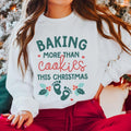 Christmas Pregnancy Announcement Shirt, Mother To Be Gift, Christmas Pregnant Sweatshirt, Expecting Sweatshirt, Cute Baby...