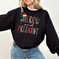Christmas Pregnancy Announcement Sweatshirt, Cookies For Two Please, Christmas Pregnancy Shirt, Maternity Christmas Hoodie
