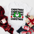 Christmas Shirt, Heart Hands X-mas T-Shirt, Matching Family Christmas Tee, Funny Christmas Gift Tee, Holiday Vibes Winter...