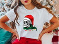 Christmas Skull Shirt, Matching Family Christmas 2023 T-Shirt, Christmas Horror Tee, Holiday Celebration Gift Tee, X-mas...