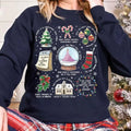 Christmas Song Lyrics Sweatshirt, Christmas Cozy Fall Cute Shirt Hoodie | RetroVerseTees.com