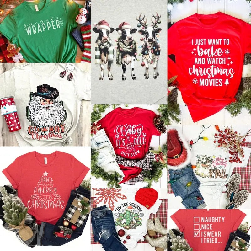 Christmas Surprise Graphic Tee Hoodie, Sweatshirt | RetroVerseTees.com