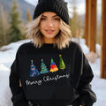 Christmas Sweatshirt, Merry Christmas Gift, Gifts for Friends, Gifts for Secret, Santa Christmas Crewneck Cozy, Christmas...
