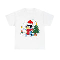 Christmas Tee, Cartoon Dog Cute Christmas Shirt Hoodie, Sweatshirt | RetroVerseTees.com