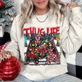 Christmas Thug Life Tshirt Sweatshirt, Comedy Movies Friends, The Boys Of Winter Christmas, 90 Snow Holiday , Unisex...