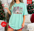 Christmas Tree Trio Comfort Colors, Trendy Women's Holiday Tshirt Hoodie, Sweatshirt | RetroVerseTees.com