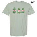 Christmas Trio Trees Comfort Colors T-Shirt 'NLB' Hoodie, Sweatshirt | RetroVerseTees.com