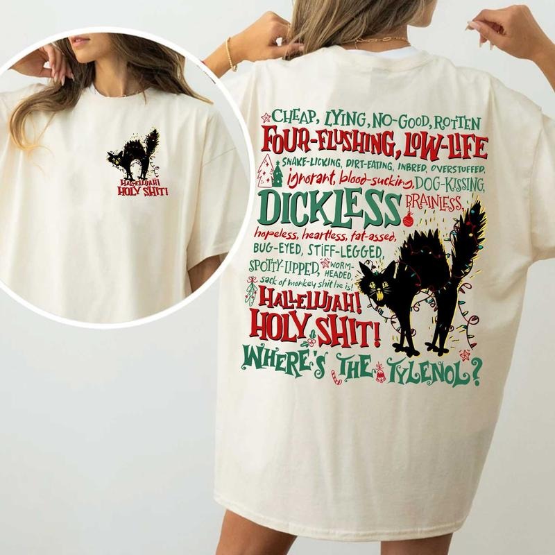 Christmas Vacation Movie Shirt, Funny Scene National Lampoon, Festival Holiday Iconic Quotes From The Classic Comedy,...
