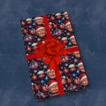 Christmas Wrapping Papers, Holiday Gift Wrap, MAGA Donald Trump Design T-Shirts, Hoodie, Sweatshirt | RetroVerseTees.com