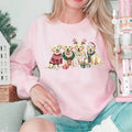 Christmas Yellow Lab Dog Sweatshirt, Xmas Labrador Owner Shirt, Dog Mom t Dog Lover Gift, Funny Holiday Shirt, Cozy...