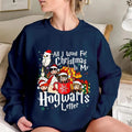 Christmas is my Poudlard Sweatshirt, HP fans, HP Gift, Harry Fans Sweatshirt T-Shirts, Hoodie | RetroVerseTees.com