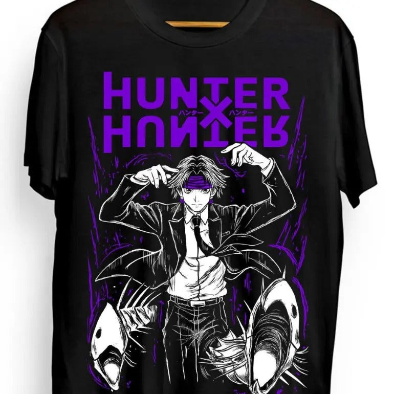 Chrollo Lucilfer T-shirt  Anime Graphic Tee All Size Hoodie, Sweatshirt | RetroVerseTees.com