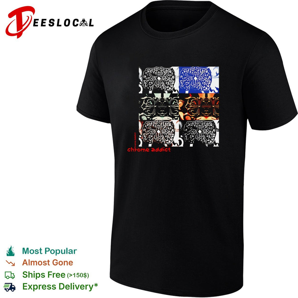 Chrome Addict Cross Ornamental Motif shirt