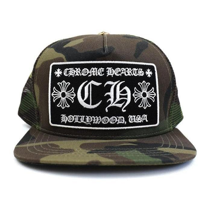 Chrome Hearts CH Hollywood Trucker Hat Camo T-Shirts, Hoodie, Sweatshirt | RetroVerseTees.com