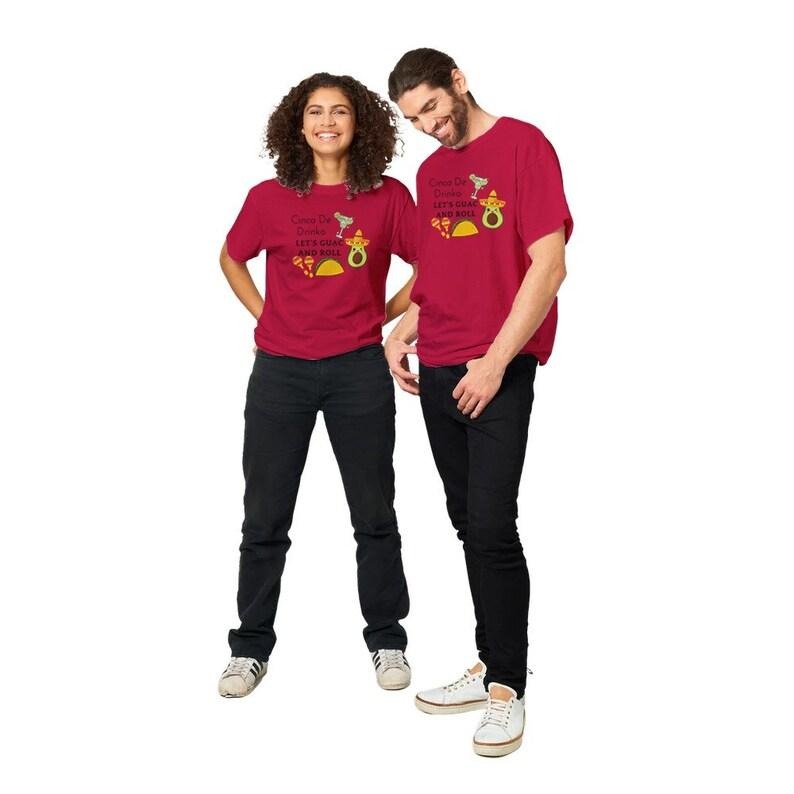 Cinco De Drinko Let's Guac and Roll shirt, unisex cinco de mayo shirt, tequila shirt, margarita shirt, mexican shirt,...