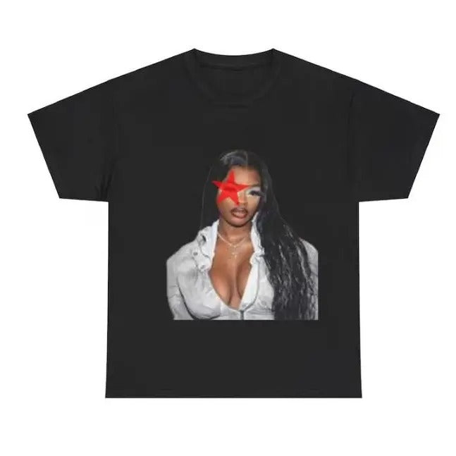 City Girls JT Red Stars Graphic T-Shirt Cotton Fabric Tee Hoodie, Sweatshirt | RetroVerseTees.com