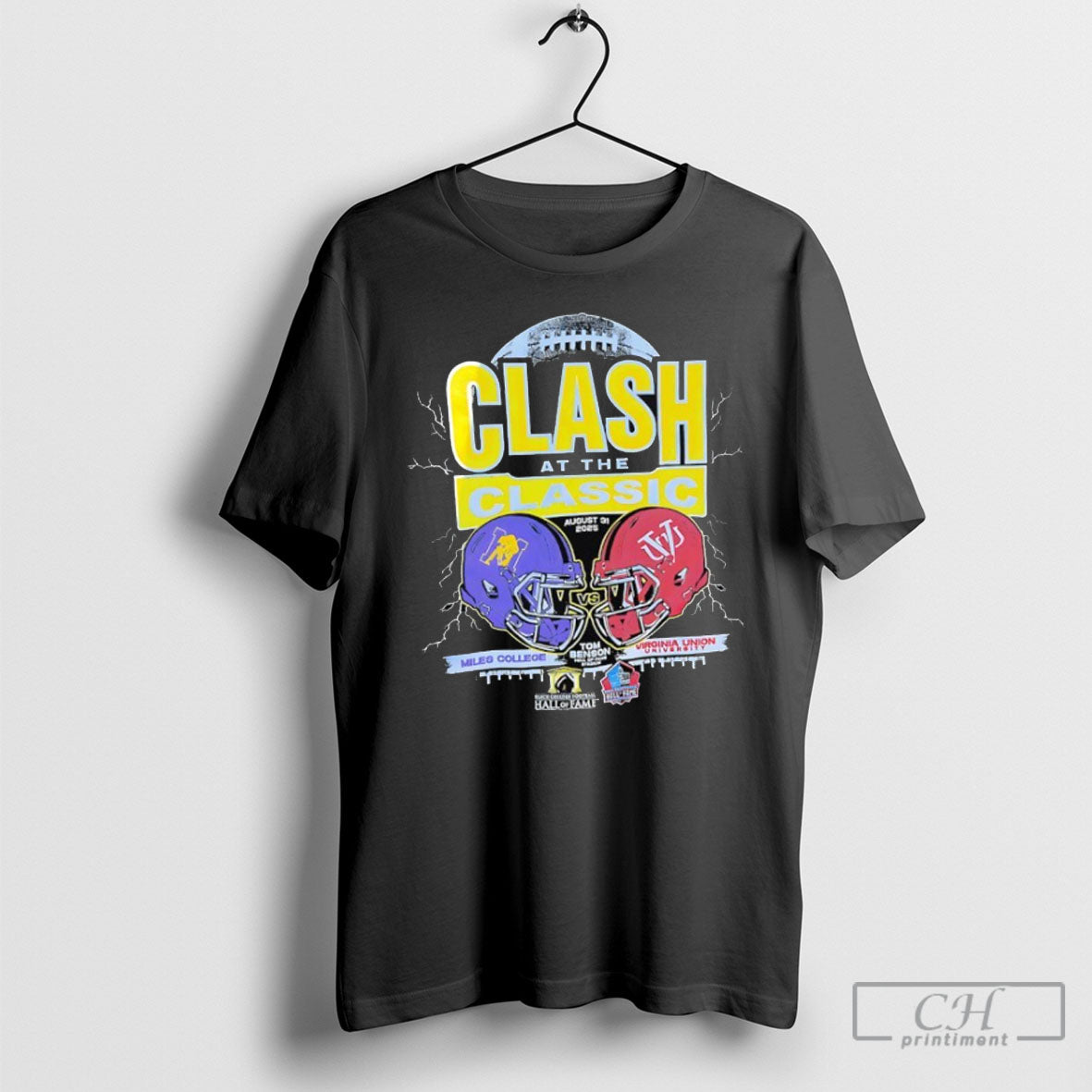 Clash At The Classic Miles College Vs Virginia Union University Football Vintage